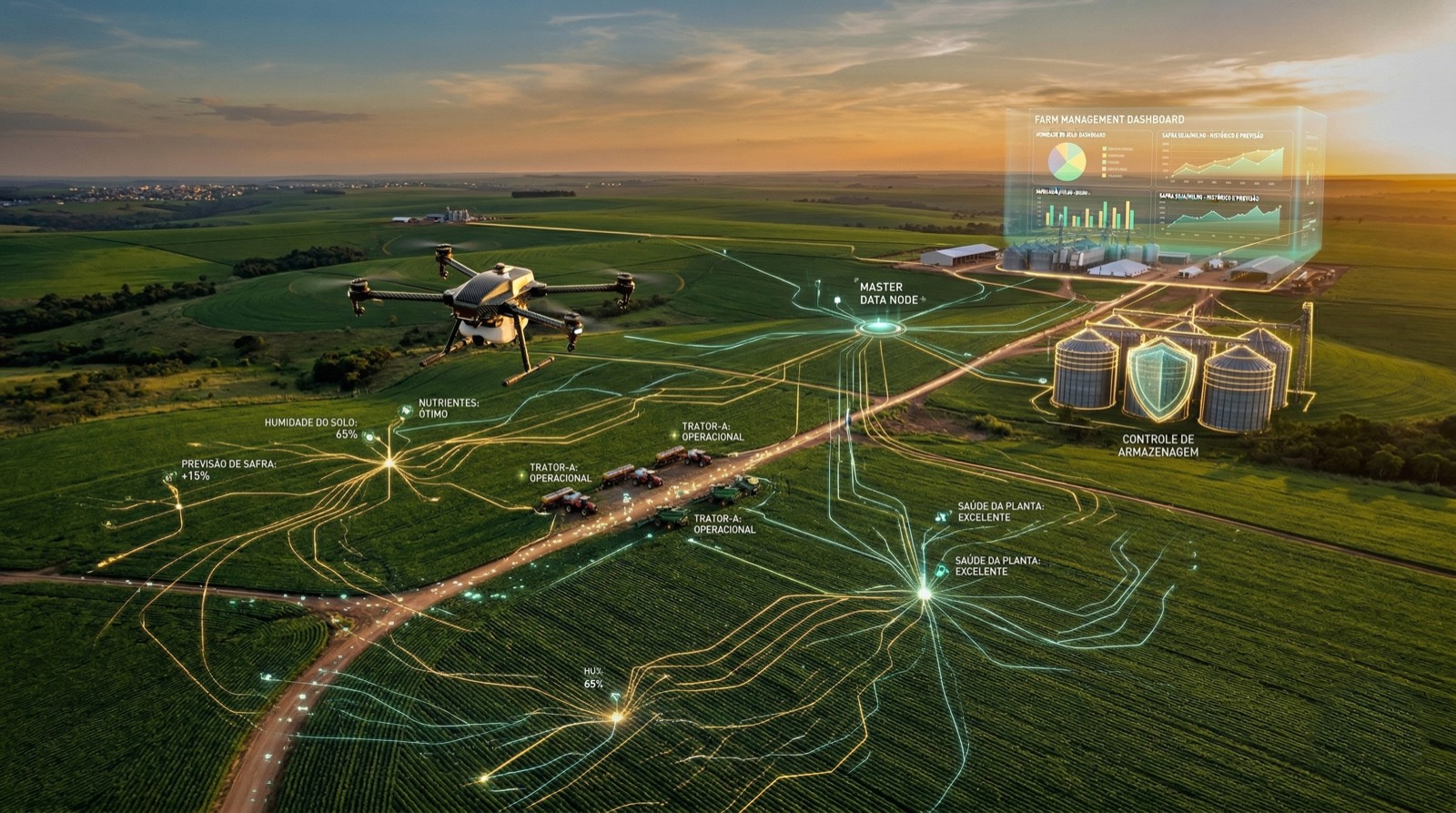 Inteligência Artificial no Campo: O que Já É Realidade