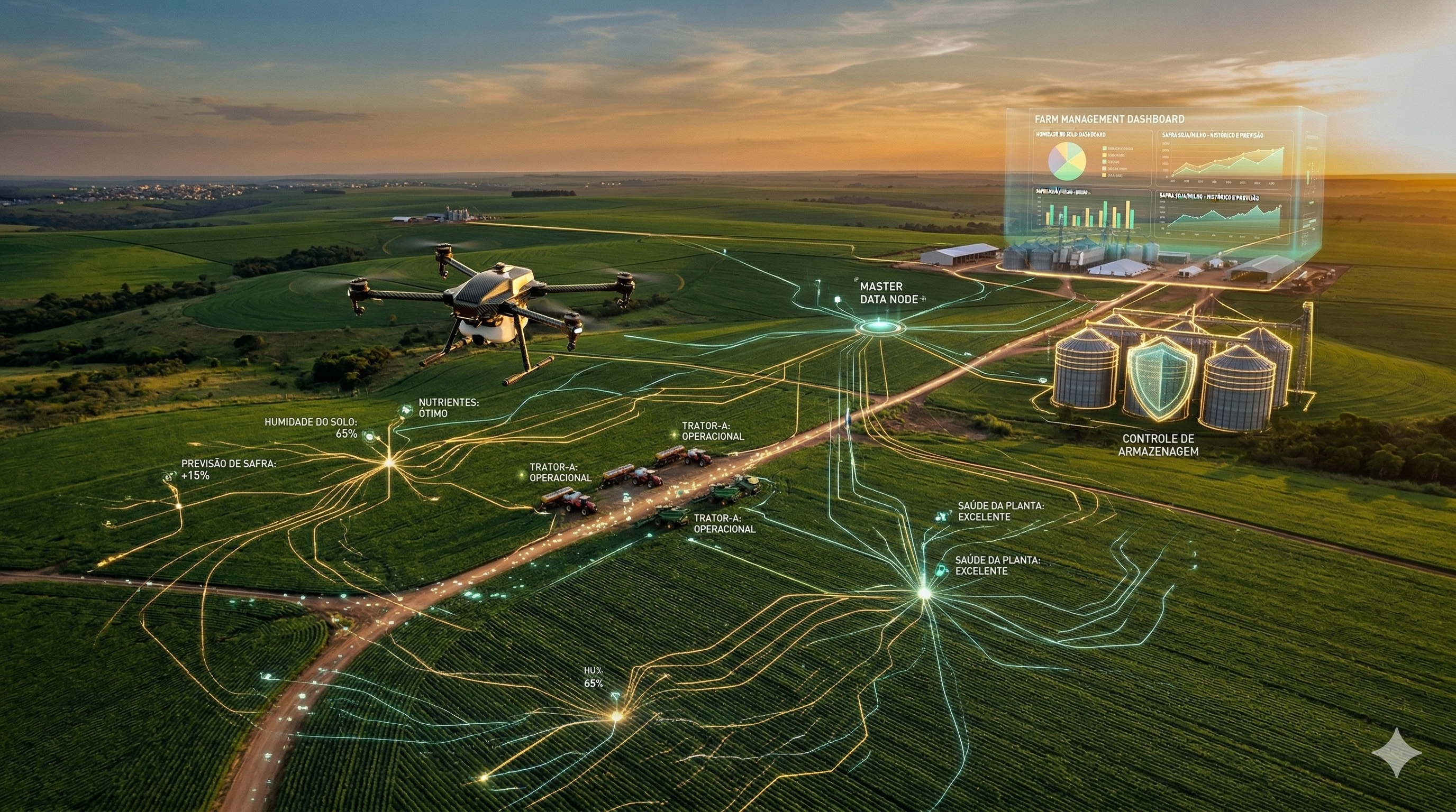Inteligência Artificial no Campo: O que Já É Realidade
